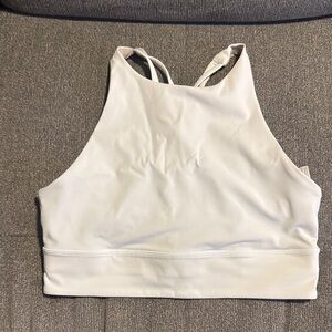 lululemon athletica High-Neck Sports Bralette in White